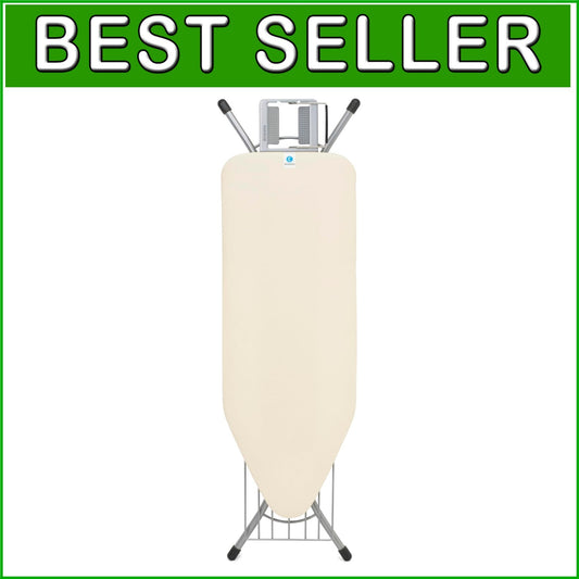 Ergonomic Ironing Board with Linen Rack - Perfect for Left & Right-Handed Users