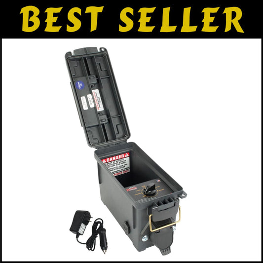 Multi-Functional Battery Powered 7-Way Round Pin Tester with Trickle Charger