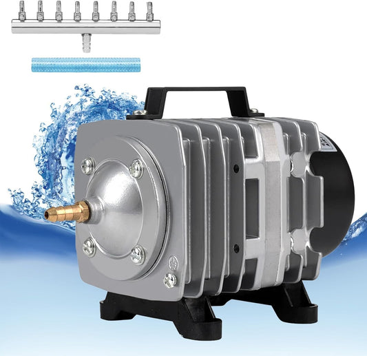 Automatic Fish Tank Aerator Pump - 100W Power, Long-Lasting & Reliable