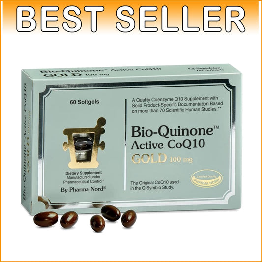 Clinically Tested CoQ10 Softgels 100mg - Energy Boosting & Heart Health Formula