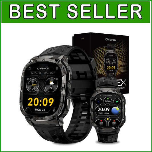 All-in-One Rugged Smartwatch: Track Fitness, Receive Calls - Active Lifestyle