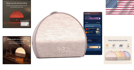 Elegant Sunrise Alarm & Sound Machine - Enhance your Sleep Routine Naturally