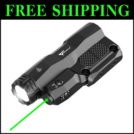 Picatinny M-LOK Tactical Flashlight with Touch Pad & 2400 Lumens Light Power
