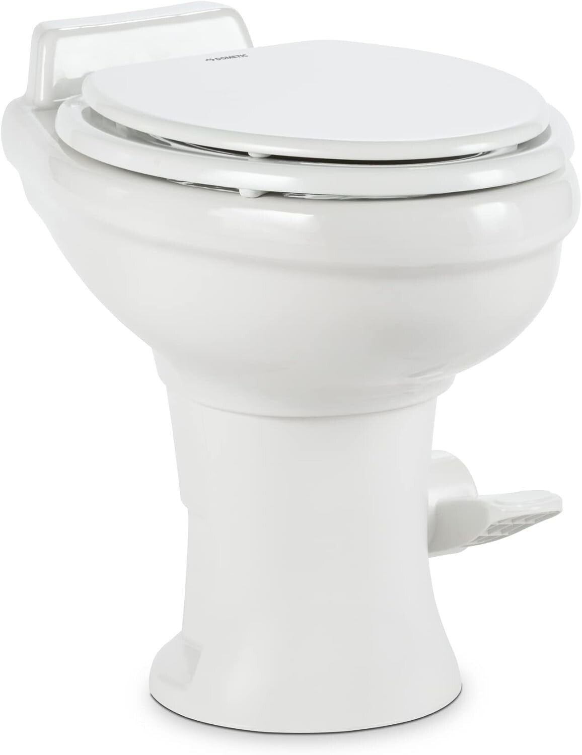 320 Series Standard Height RV Toilet - Water-Efficient Ceramic Design