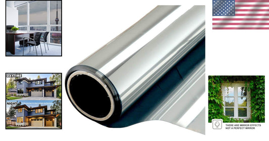 Advanced One Way Window Film with UV Protection - 35.4'' x 20' - Easy to Install