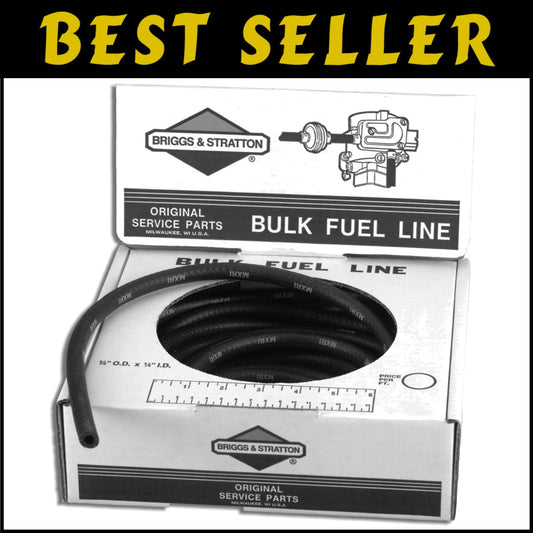 Versatile 25-Foot Fuel Line Hose - 0.44" Diameter for Home and Auto Projects