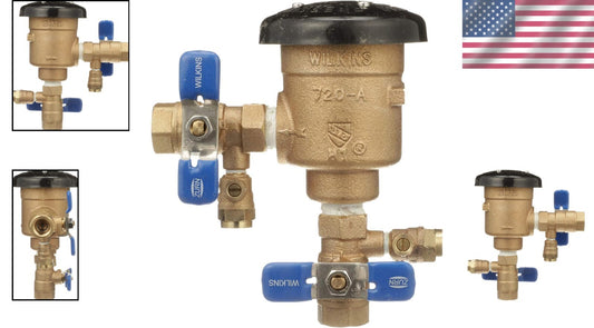 Versatile Wilkins 720A Pressure Vacuum Breaker Assembly for 150 psi Applications