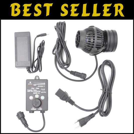 SOW-15 Aquarium Flow Pump with User-Friendly Controller & Silent Operation