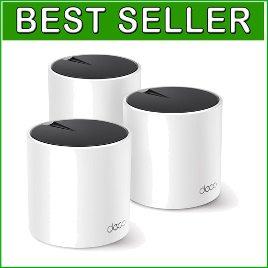 AX3000 Wi-Fi 6 Mesh System Deco X55 Pro - Covers 6500 Sq.Ft., Ideal for Gigabit