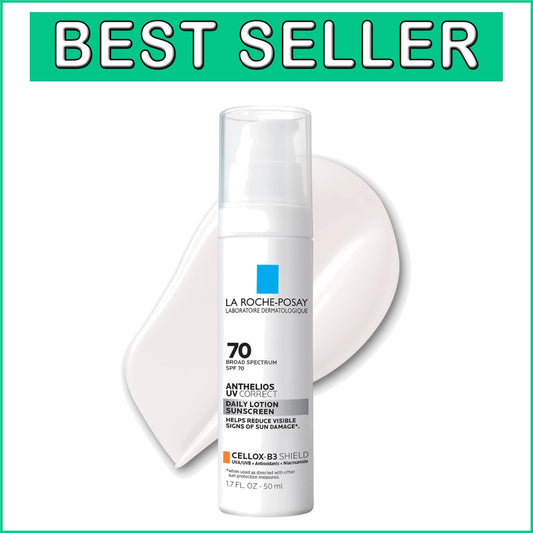 Daily Anti-Aging Sunscreen Moisturizer SPF 70 With Niacinamide - Oxybenzone-Free