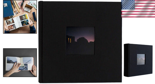 Archival Hudson 2up Album for 200 Photos - Perfect for Baby Showers & Weddings