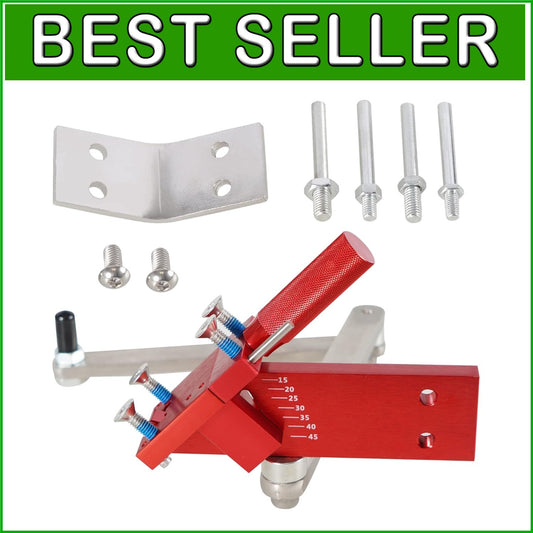 15°-45° Adjustable Lawn Mower Blade Sharpening Tool - Professional & Easy Setup