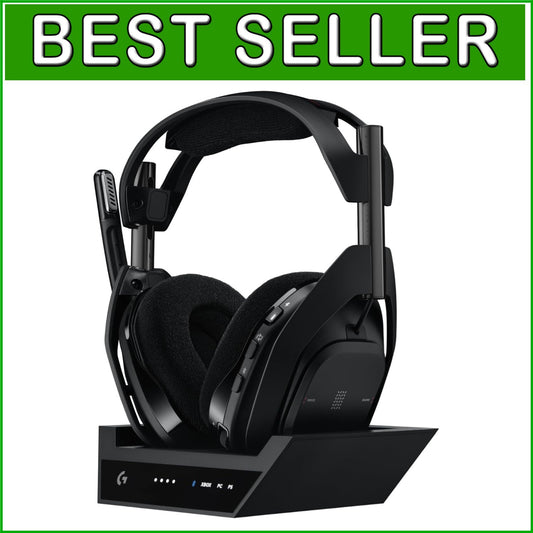 Astro A50 X Wireless Headset with Graphene Audio, 24 hr Battery & Mic - Black