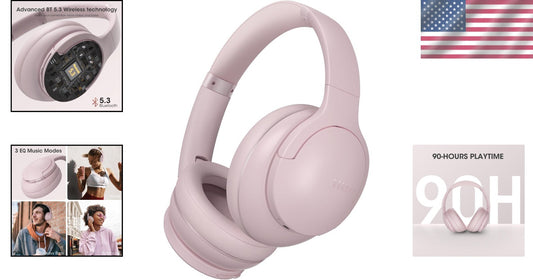 Comfortable Over Ear Bluetooth Headphones with Long Playtime – Ideal for Gym