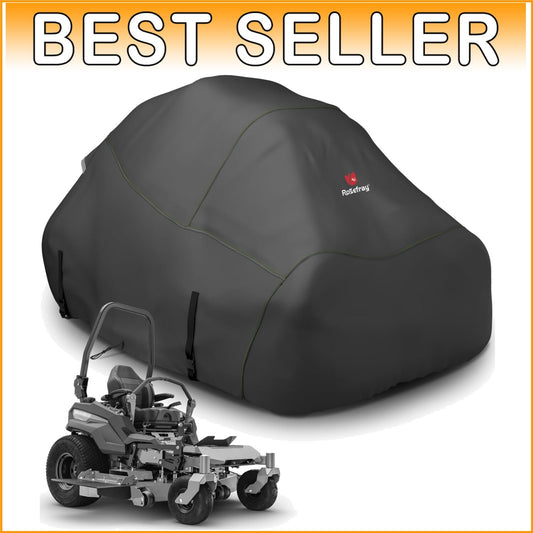 Durable Waterproof Mower Cover with Adjustable Straps - Fits Most 60" Models