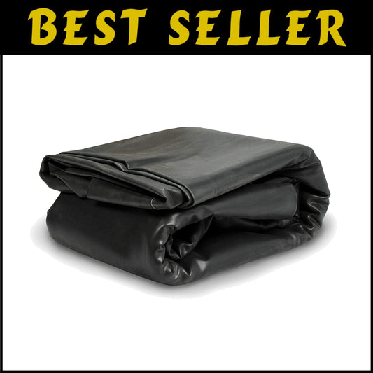 5x15 Feet Fish-Safe Pond Liner - Superior UV Resistance and Stretchable Design