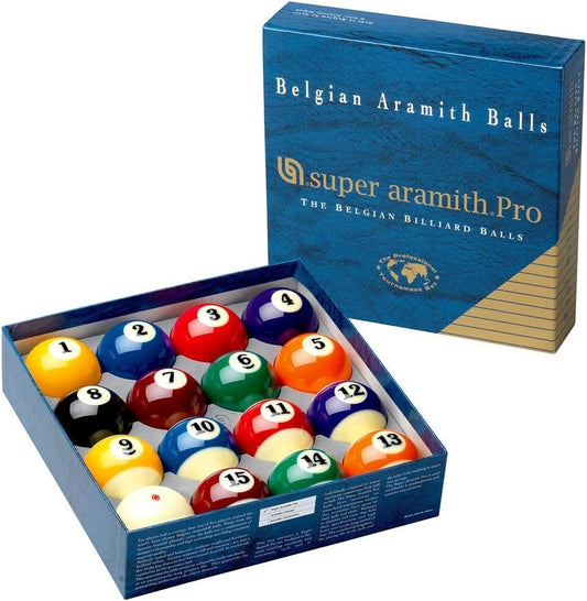 Professional Billiards Set in 2.25 Inch Pure Phenolic Resin - Ultimate Quality