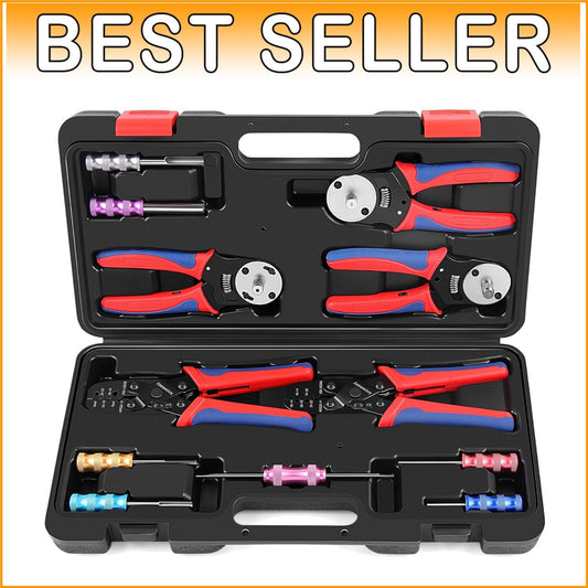 12PC Deutsch Crimping Tool Set - Efficient Automotive Wiring & Extraction Tools