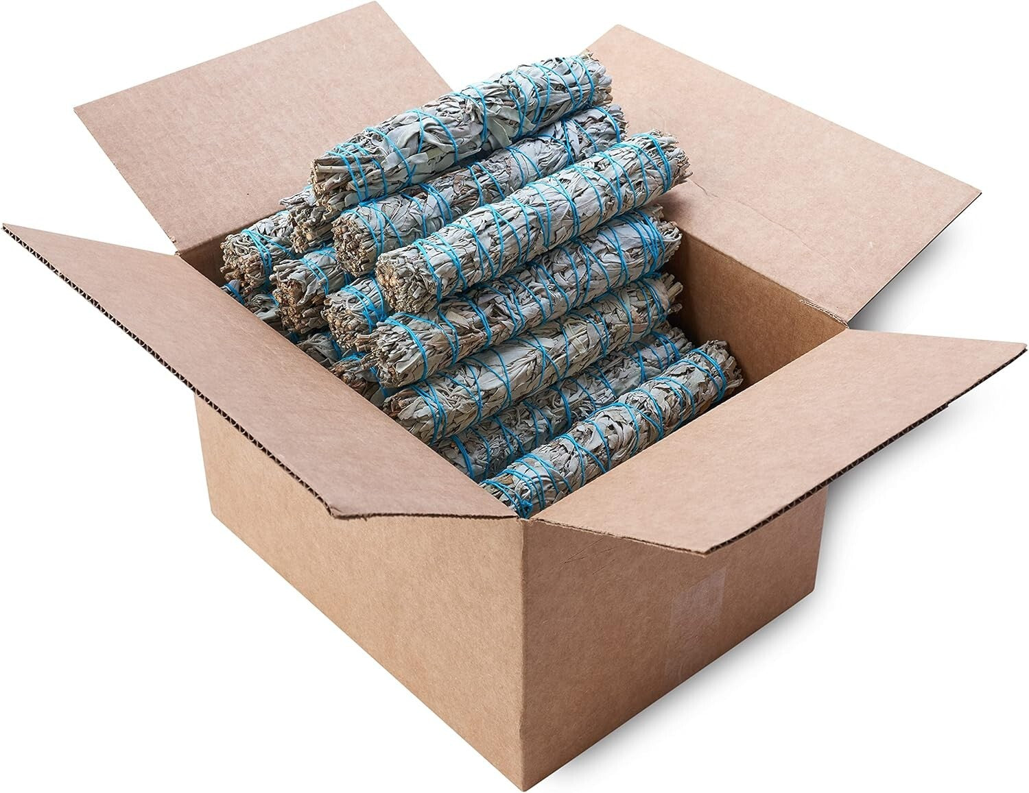 Wholesale 9" White Sage Smudge Sticks - 24 Bundles for Spiritual Growth