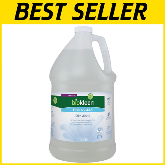 Eco-Friendly Unscented Dish Soap – Non-Toxic Plant-Based Cleaning Solution