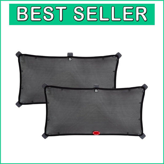 2 Pack Brica Magnetic Sun Shades - Effortless Installation for Safe Sun Exposure