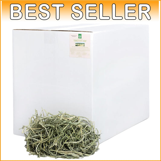 40 LB 1st Cut Timothy Hay Box - Ideal for Rabbits, Guinea Pigs and Small Animals