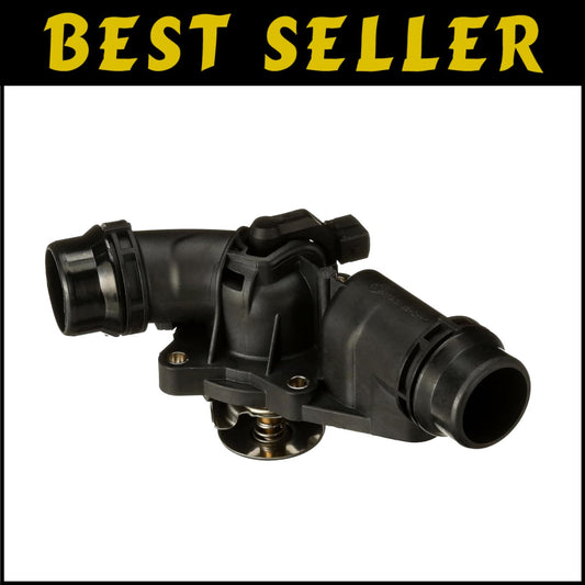 Advanced Thermostatic Engine Coolant Thermostat with Fixed Orientation Design