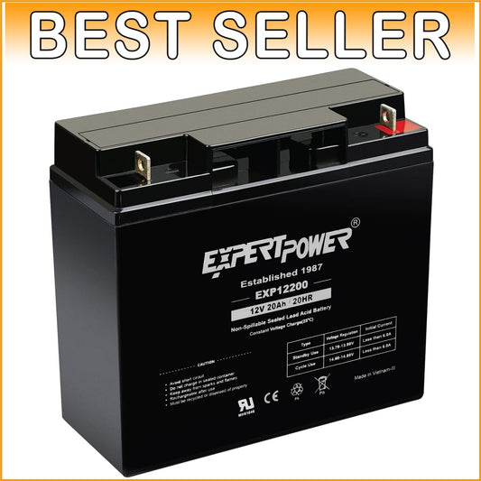 Rechargeable 12 Volt 20Ah Lead Acid Battery - Perfect for Scooters & Wheelchairs