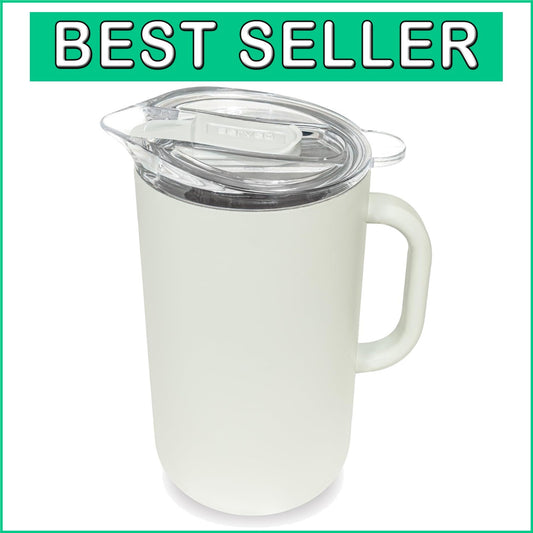 Elegant 2L Copper-Lined Pitcher for Hot & Cold Beverages - Leak-Proof Design