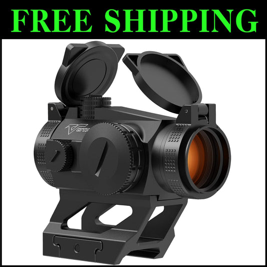 Compact and Lightweight Red Dot Sight with Anti-Reflection and Co-Witness Mount