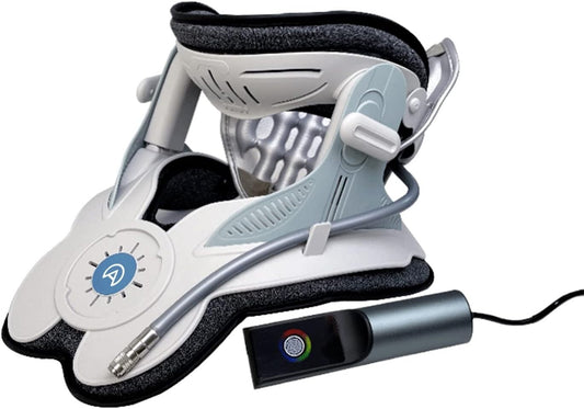 Cervical Traction Device for Natural Spine Alignment - Lightweight & Effective