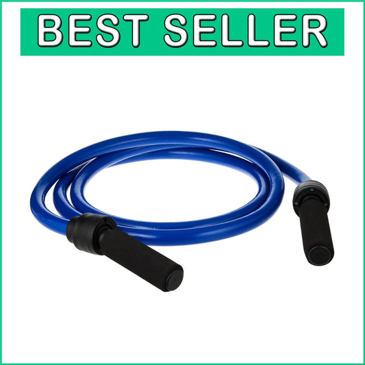 4 lb Weighted Jump Rope for Enhanced Cardio Workout - Durable Rubber Design