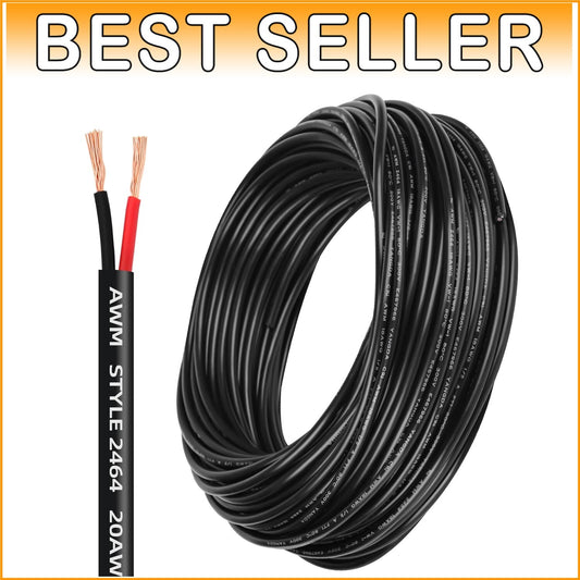 20 AWG Stranded Oxygen-Free Copper Wire - 300FT Low Voltage Electrical Cable