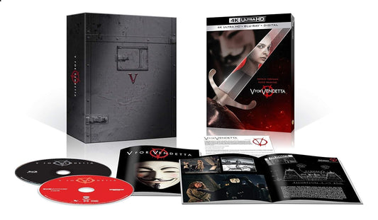 V for Vendetta 4K UHD Giftset - Ultimate Collector's Edition with Bonus Content