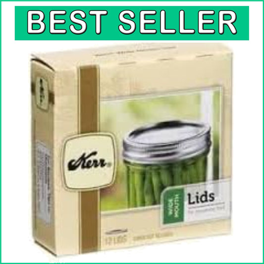 72 Pack of Metal Wide Mason Jar Lids - Dishwasher & Microwave Safe Convenience