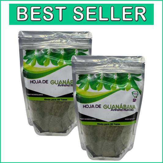 Detox & Refresh with 2-Pack Soursop Tea - Loose Leaf from Mexico, 100% Natural