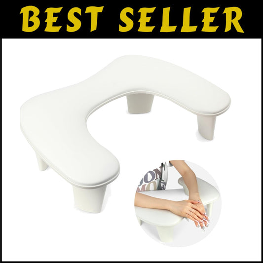 Comfortable Nail Arm Rest with Waterproof Protection - Perfect for Professionals