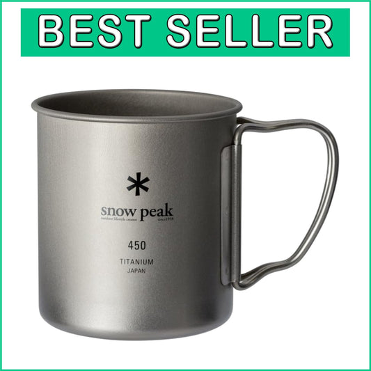 Durable Insulated Backpacking Mug - Compact Titanium Design for Outdoor Use
