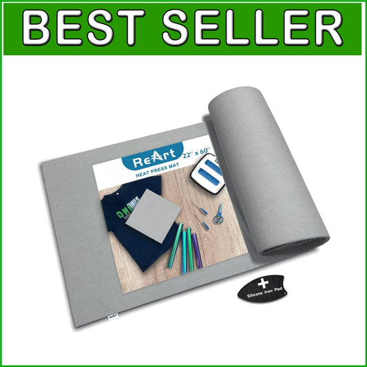 Efficient 22" x 60" Heat Pressing Pad - Perfect for All Your Crafting Needs