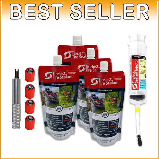 Super Strong Tire Sealant Kit: 40oz Flat Tire Repair for Off-Road Applications