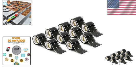 Award-Winning Road Tape - 30 ft x 2 in for Endless Toy Car Adventures