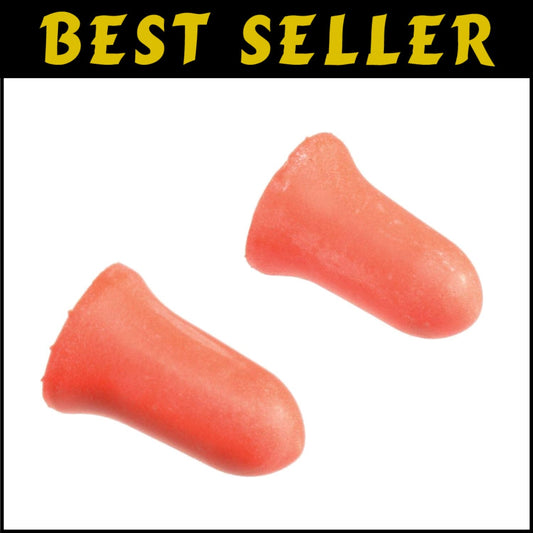 Honeywell Disposable Earplugs - 200 Pairs with Maximum Noise Reduction - Orange