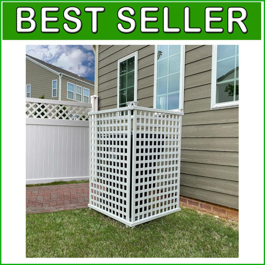 Charming 2-Pack Highland Lattice Privacy Screens 57.5" H x 36" W for Gardens