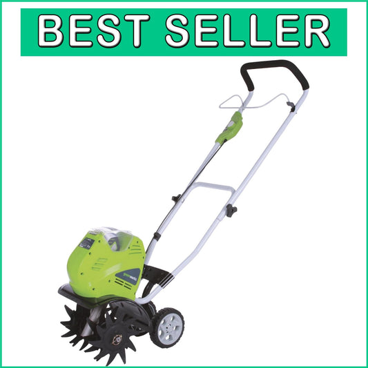 Eco-Friendly 40V Cultivator with 10" Adjustable Tilling Width & 3-Year Warranty