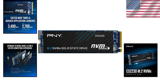 CS2230 1TB M.2 NVMe SSD - Compact and Durable Storage for Demanding Applications