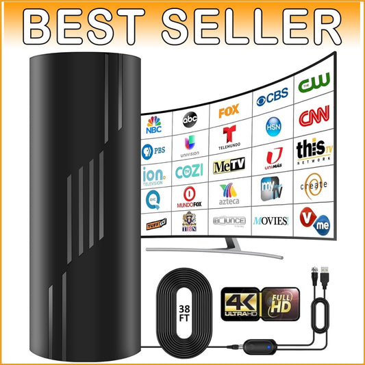 2025 Strongest Digital TV Antenna - Access 1500 Free Local Channels Easily