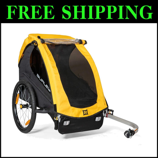 Bike-Only Trailer for 1 Child - Lightweight & Water-Resistant for All Weather