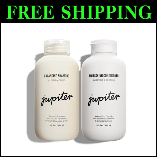 Clinically Tested Dandruff Shampoo & Nourishing Conditioner for All Hair Types