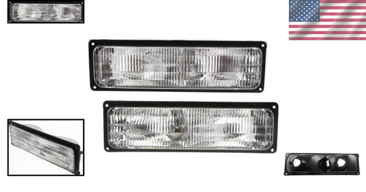 Waterproof Driver & Passenger Signal Light Pair for Chevy | Exact Fit GM2521128