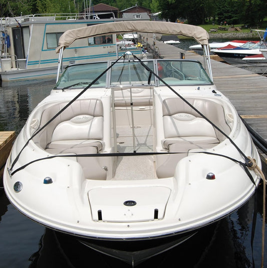 Effortless Water Pooling Prevention with 24"-48" Adjustable Boat Cover Support